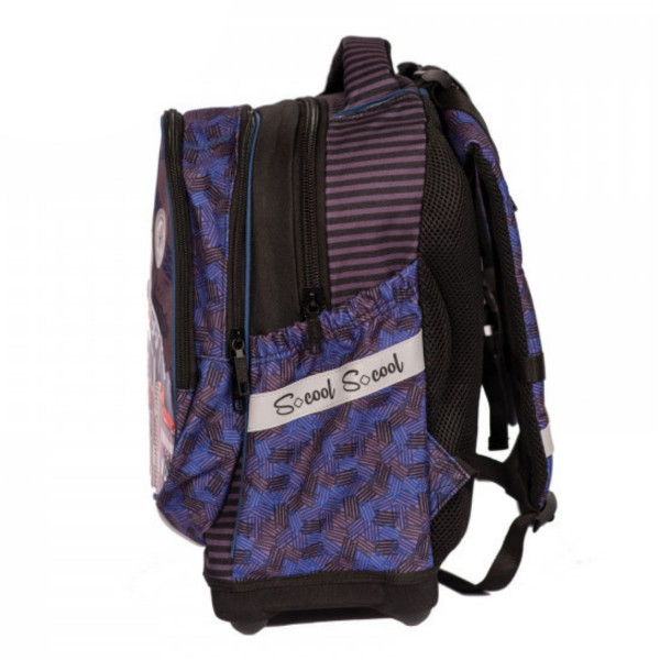 Anatomski ranac SCOOL - Fire Truck 