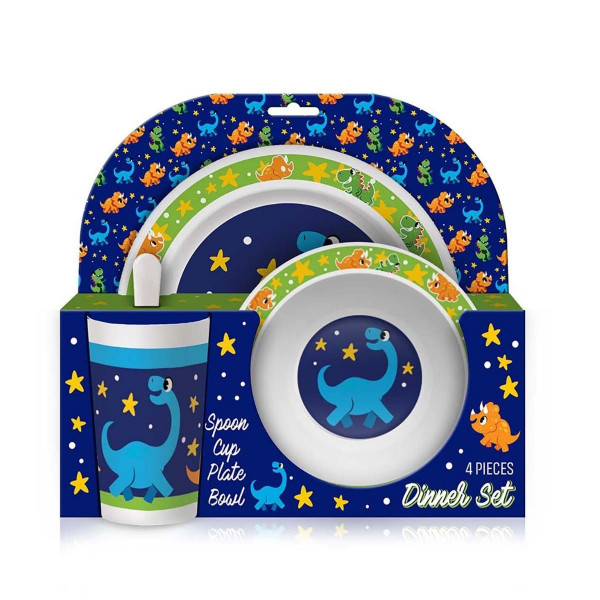 Set za jelo SCOOL Baby - Dino 