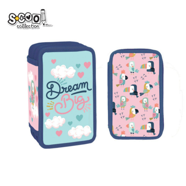 Puna pernica SCOOL 3 zipa - Dream Big 