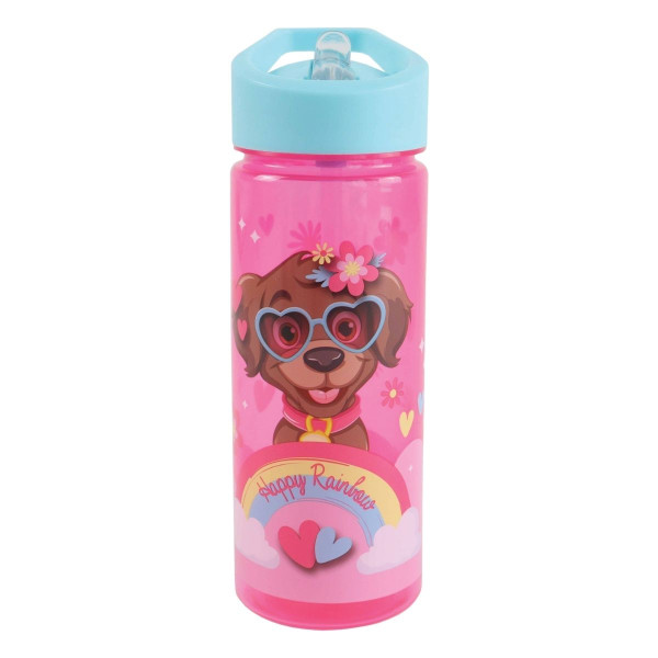 Flašica za vodu PVC 600 ml – Happy Rainbow | SCOOL 