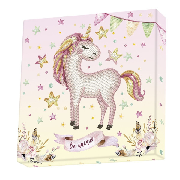 Ukrasi tačkicama DOTZIES platno 28x28 - Be Unique 