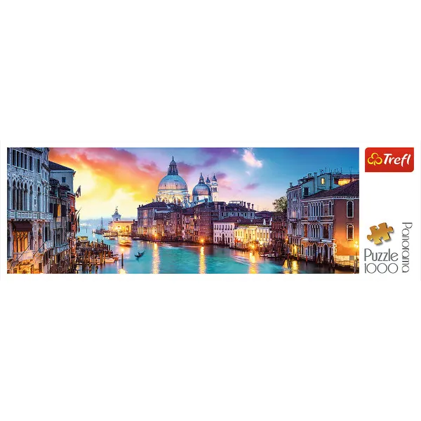 Puzzle TREFL 1000 Panorama Canal Grande Venice 