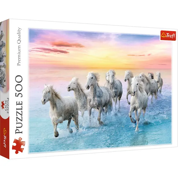 Puzzle TREFL Galloping white horses 500 delova 