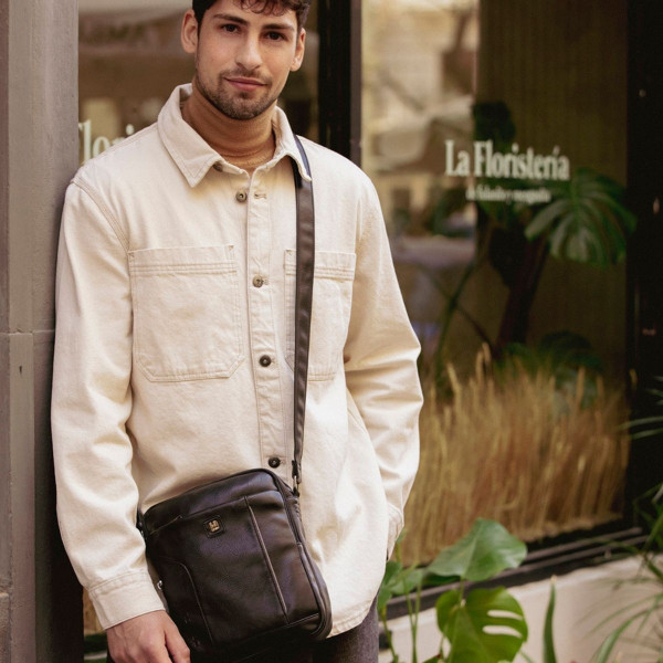 Muška torbica GABOL Bran crna 