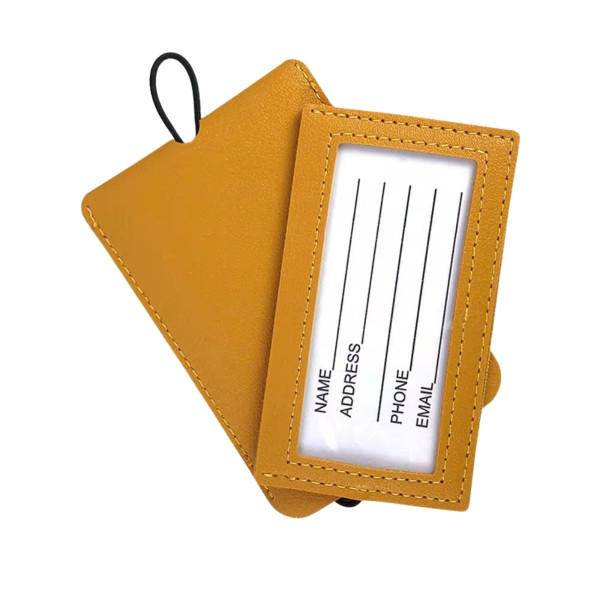 Tag za kofer TRAVEL žuta 