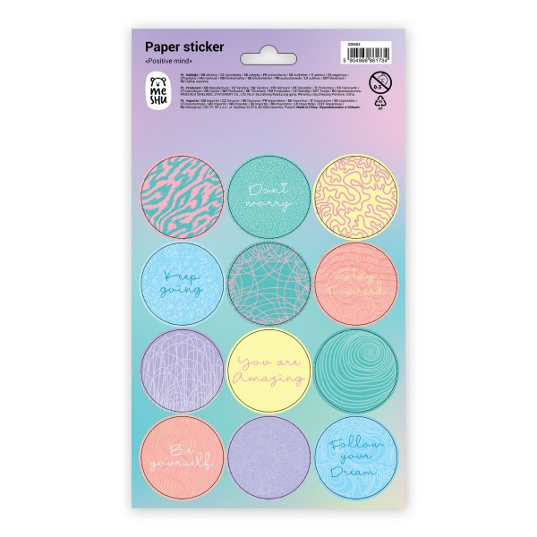 Stikeri MESHU Positive Mind 