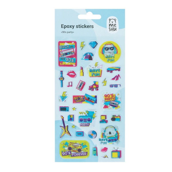 Stikeri MESHU 90s party 