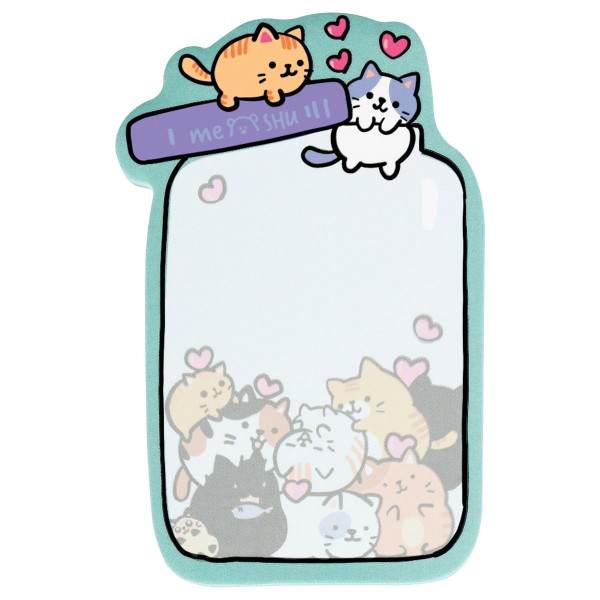 Stiker blok MESHU Cats 