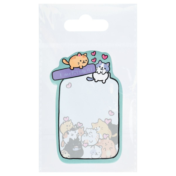 Stiker blok MESHU Cats 