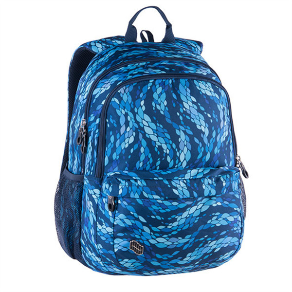 Školski ranac PULSE Spin - Blue snake 
