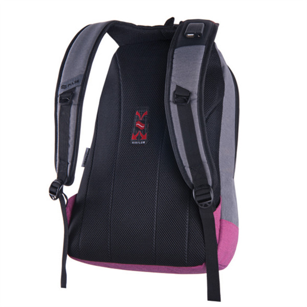 Školski ranac PULSE Bicolor gray-purple 