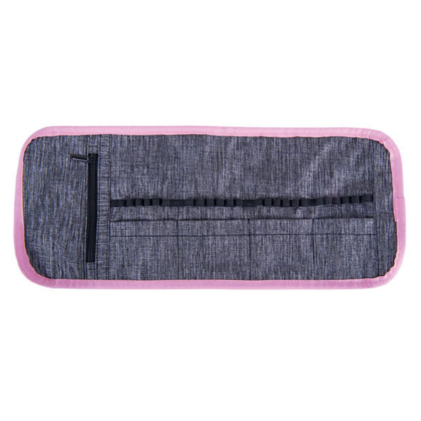 Pernica na preklop PULSE Teens - Pink-gray 