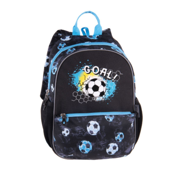 Ranac za vrtić PULSE Junior - Black Goal 