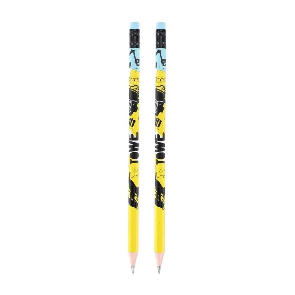 Grafitna olovka DELI 2B Grafitti sa gumicom 