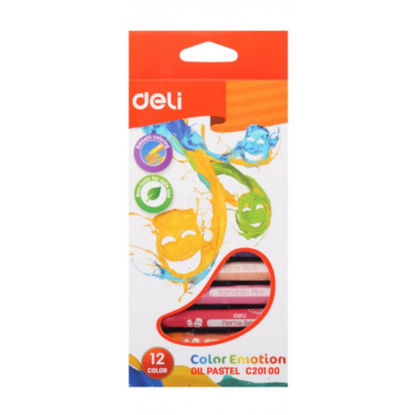 Voštane boje 12 DELI Color Emotion 