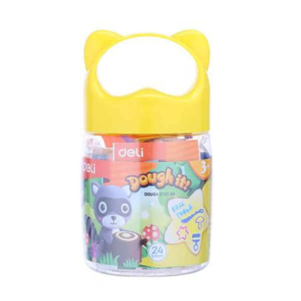 Plastelin 24 DELI u kantici 