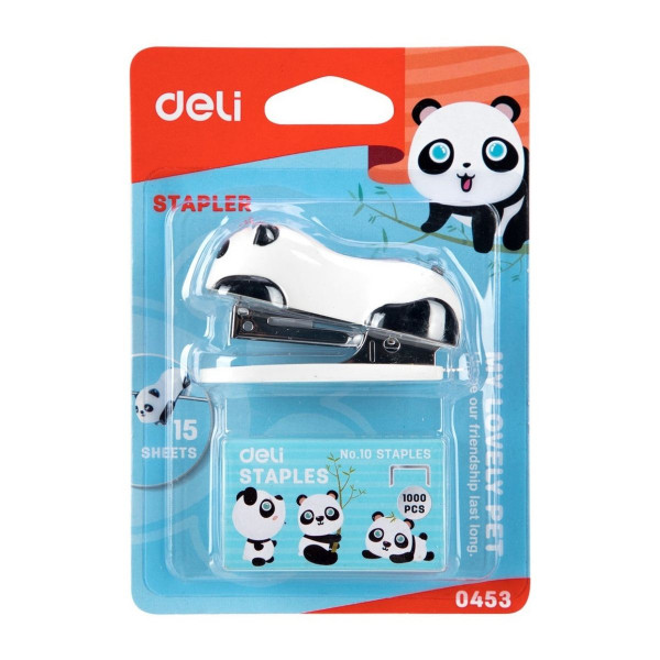 Mini heftalica DELI panda 