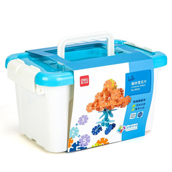 Slagalica DELI 3D pahulja koferče 