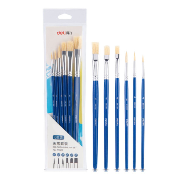 Set četkica DELI goveđa dlaka 1/6 