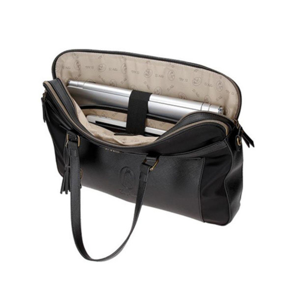 Torba za laptop EL PORTO crna 