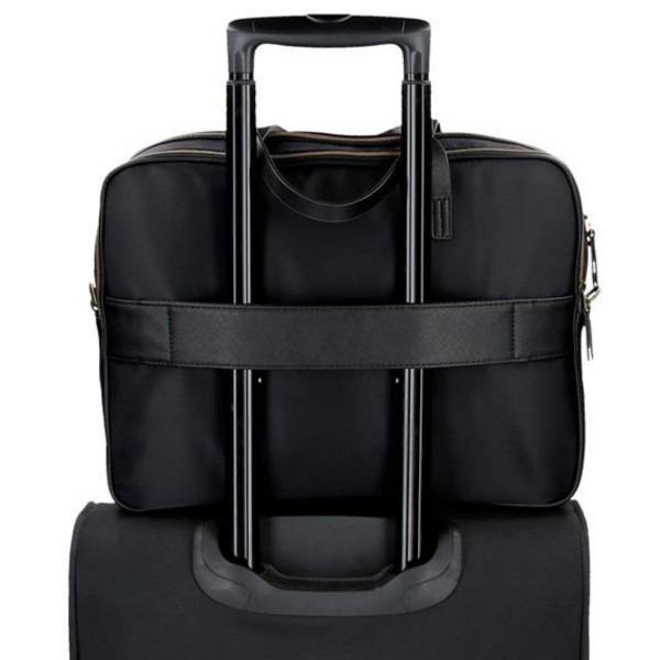 Torba za laptop EL PORTO crna 