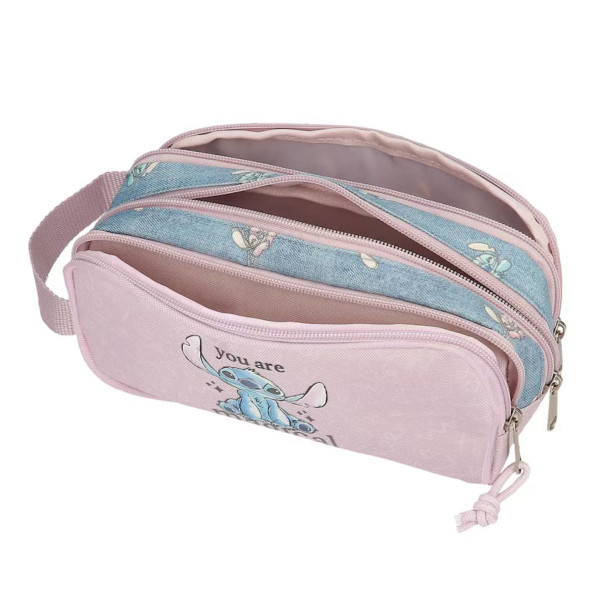 Neseser DISNEY Stitch sa tri pregrade 