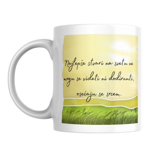 Šolja Mali princ najlepše stvari 