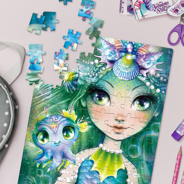 Puzzle NEBULOUS STARS sa šljokicama 100 Marinia 