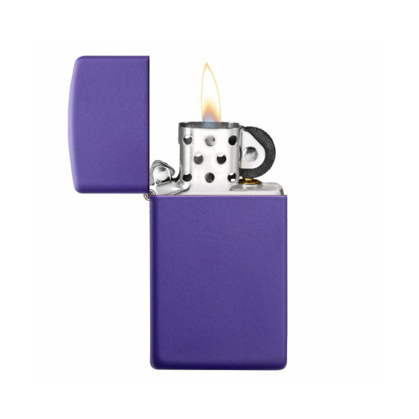 Upaljač ZIPPO Slim Purple Matte 