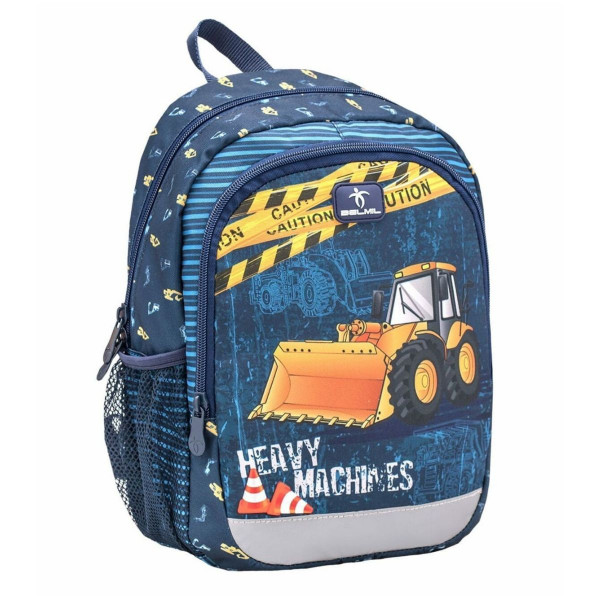 Ranac za vrtić BELMIL Kiddy - Heavy Machinery 