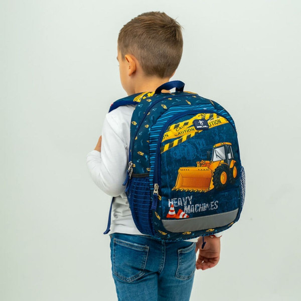 Ranac za vrtić BELMIL Kiddy - Heavy Machinery 