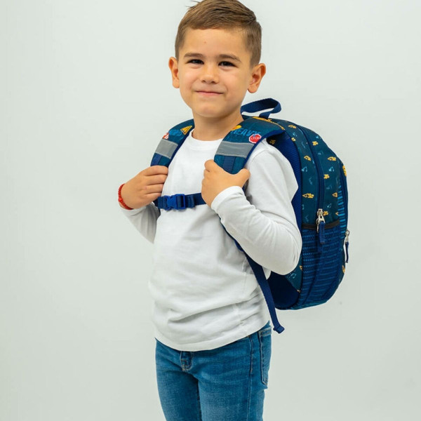 Ranac za vrtić BELMIL Kiddy - Heavy Machinery 