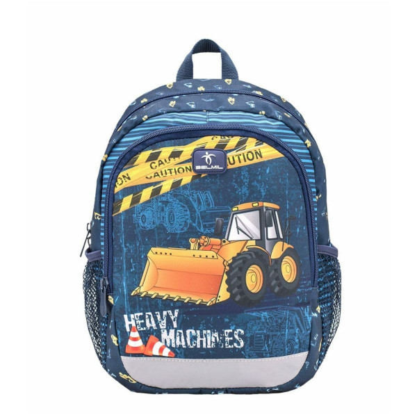 Ranac za vrtić BELMIL Kiddy - Heavy Machinery 