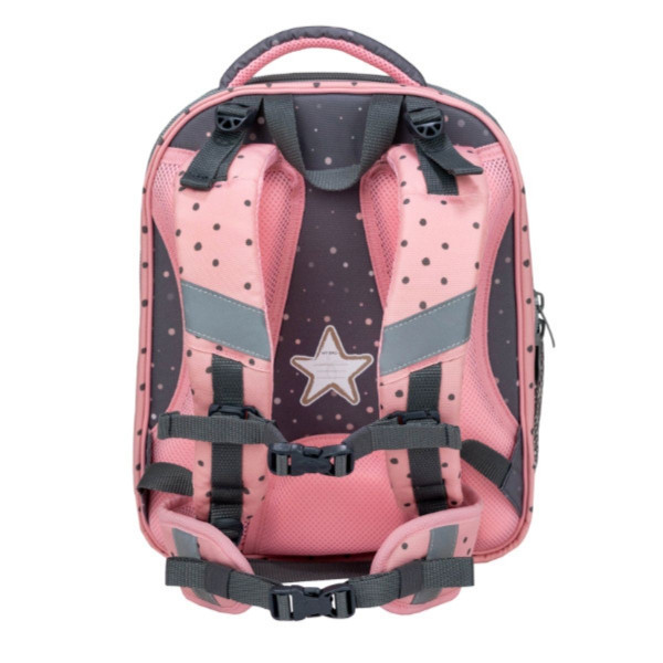 Anatomski ranac BELMIL Sturdy - Pink Heart Puppy 