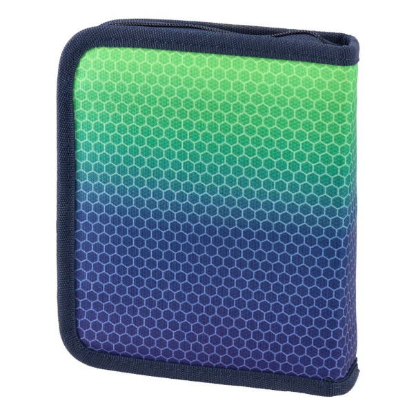 Puna pernica PLAY 1 zip grande - zeleno-plava 