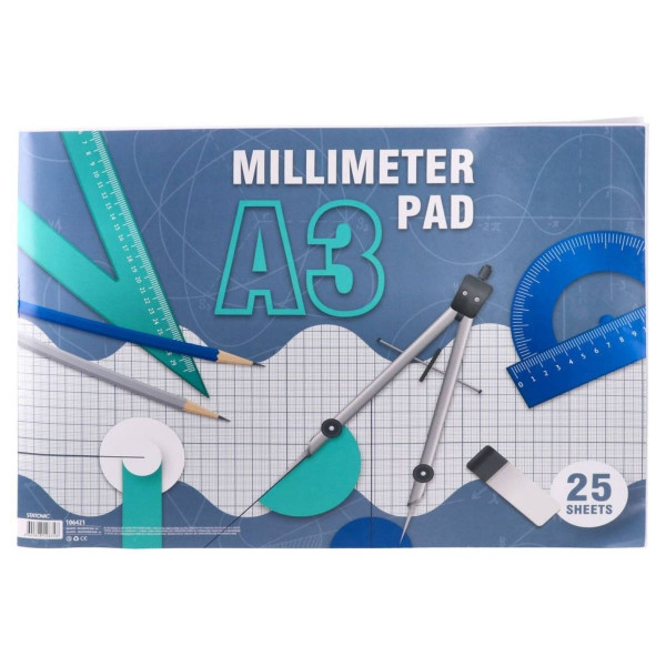 Milimetarski blok A3 