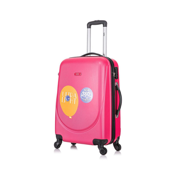 Set kofera Monaco pink 