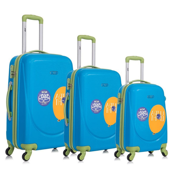 Set kofera Monaco plavi 