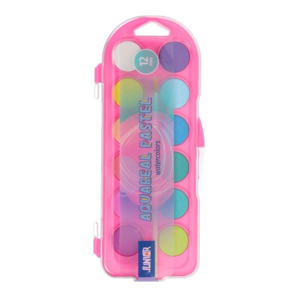 Vodene boje 12 JUNIOR Pastel 