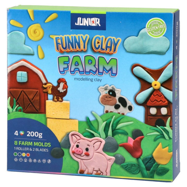 Play dough masa JUNIOR sa kalupima Farma 