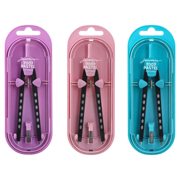 Metalni šestar PLAY pastel 