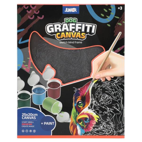 Oboj po projevima GRAFFITTI Pas 25X20 