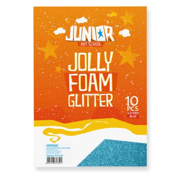 Eva pena glitter JUNIOR jedan komad A4 