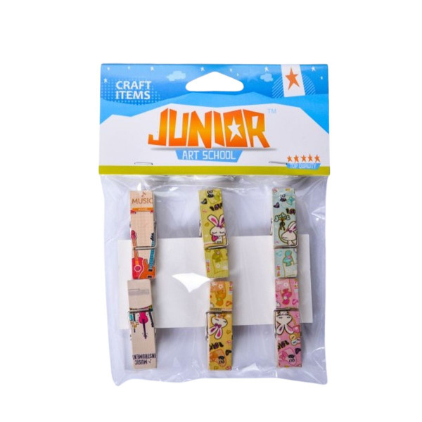 Drvene štipaljke JUNIOR Crafty 