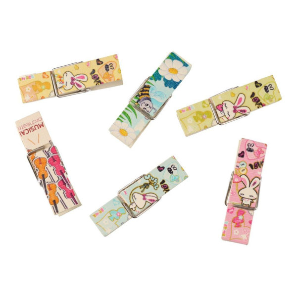 Drvene štipaljke JUNIOR Crafty 