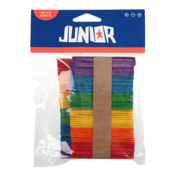 Drveni štapići CRAFT šareni 