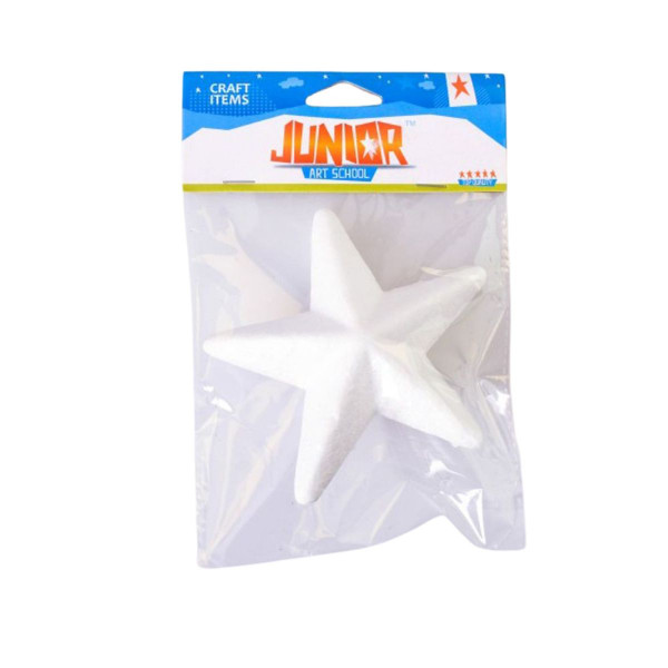 Zvezda od stiropora za dekoraciju 125mm 