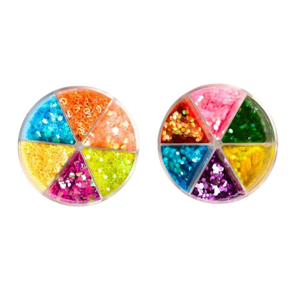 Šljokice 6 boja JUNIOR Crafty 