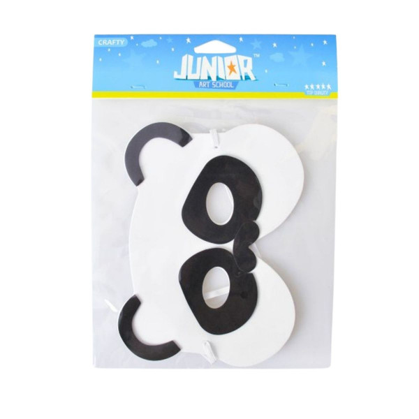 Maska CRAFT eva pena panda 