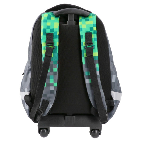 Ranac za vrtić sa točkićima PLAY - Pixel Mines 